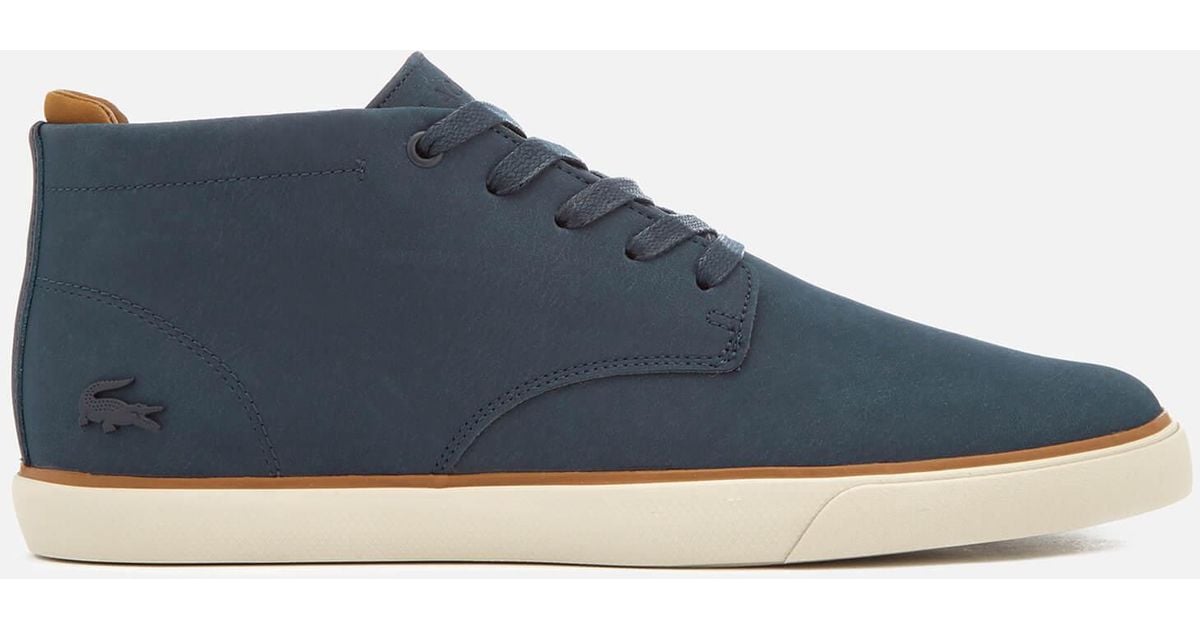 lacoste esparre chukka navy