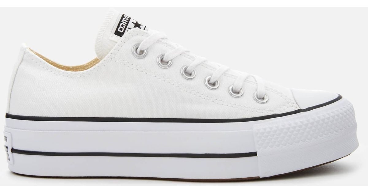 converse chuck taylor ctas lift ox canvas