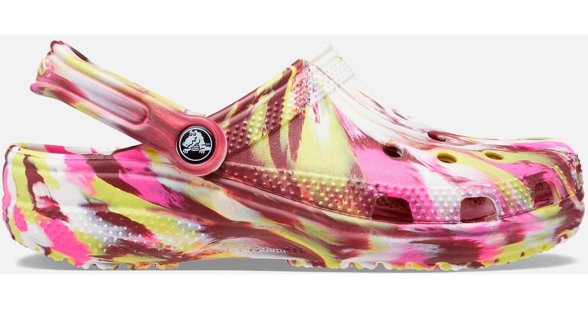Crocs™ Classic Tiedye Rubber Clogs in Pink Lyst Australia