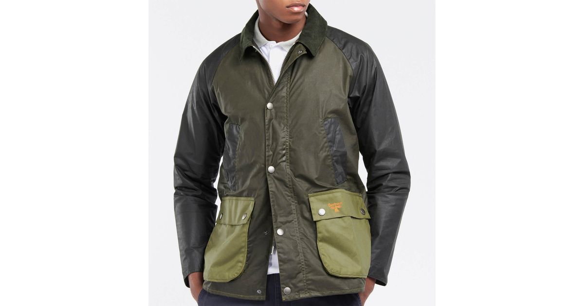 Barbour Summer Bedale Wax Jacket in Green for Men | Lyst