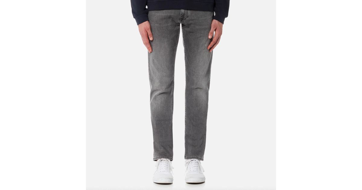 Calvin Klein Denim Deacon Straight Jeans in Grey (Grey) for Men - Lyst