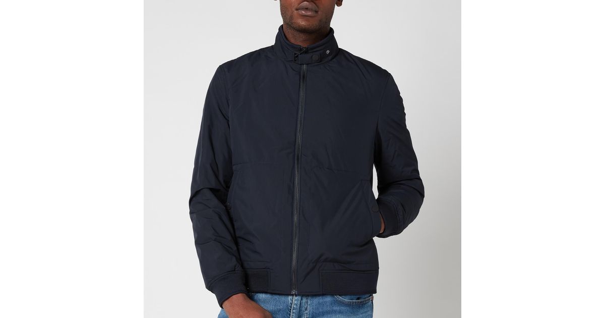 Ted Baker Synthetic Lobster Wadded Bomber Jacket in Blue for Men | Lyst