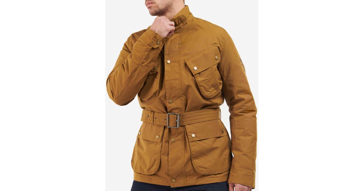 Barbour X Steve Mcqueen Winter Grid A7 Cotton Jacket in Brown for Men | Lyst