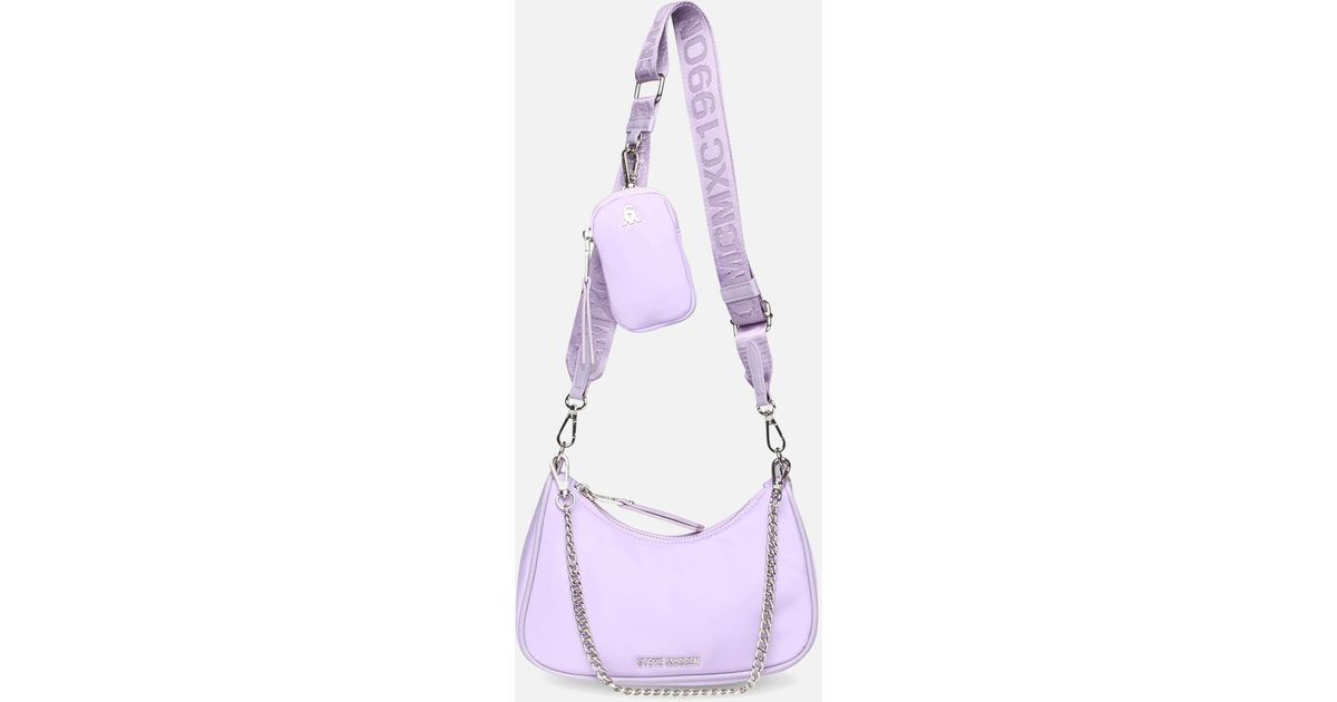 Steve Madden Bvitalt Pouch Nylon Crossbody Bag in Purple Lyst