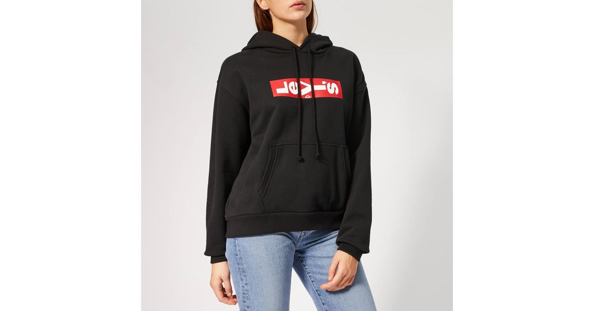 levi's unbasic hoodie black