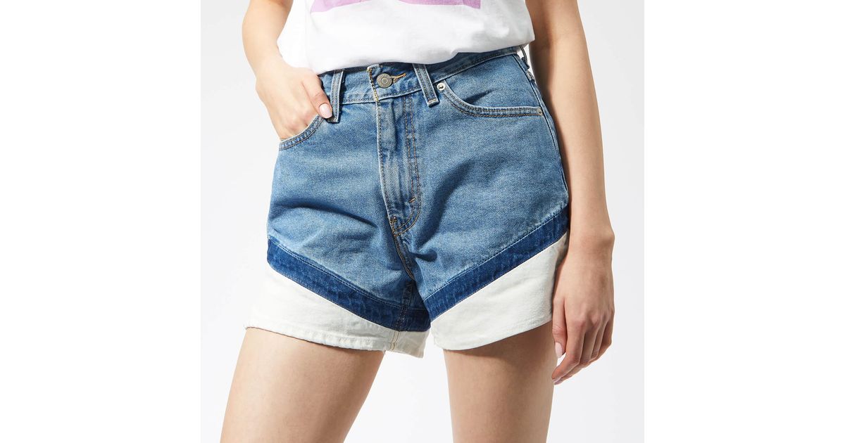 levis a line shorts