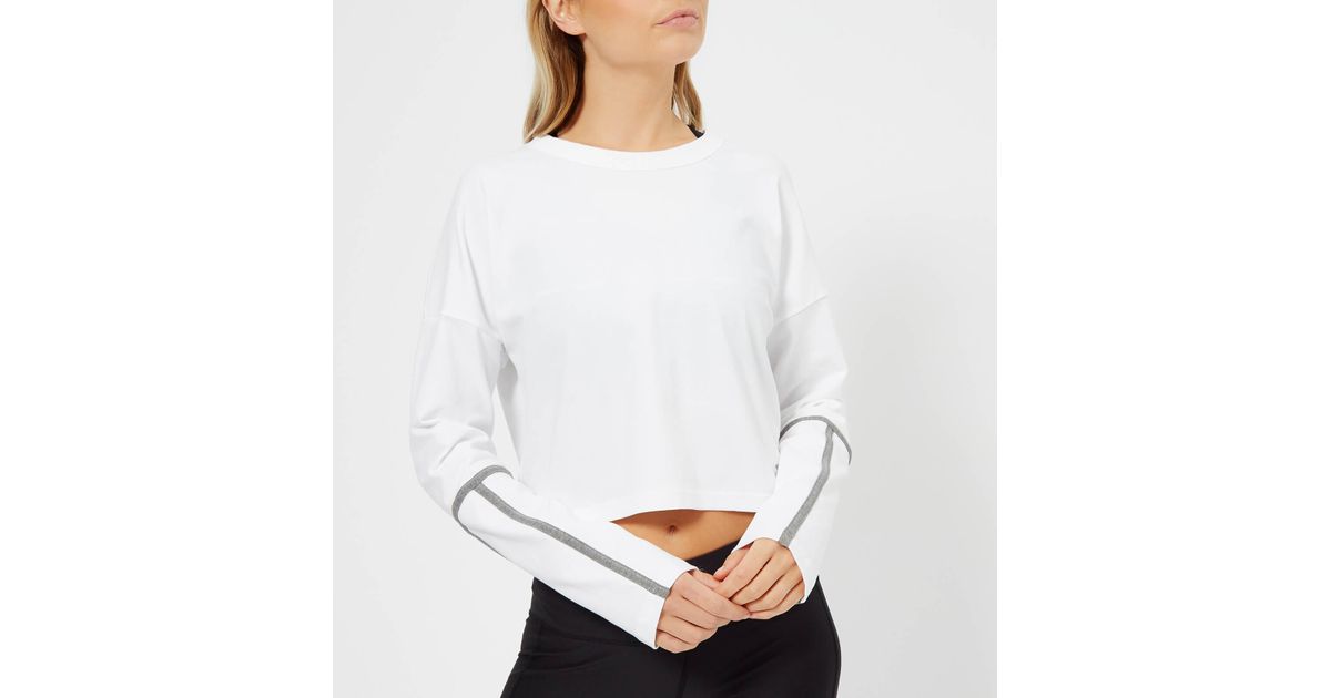 under armour crop top long sleeve