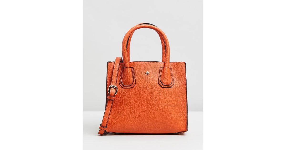 Peta and Jain Hunter Mini Tote Bag in Orange Lyst Australia