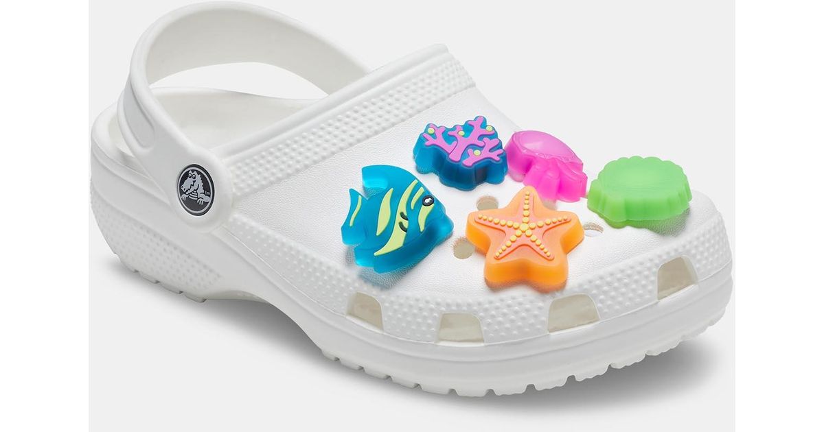 Crocs™ Lights Up Under The Sea 5 Pack Jibbitz in Blue Lyst Australia