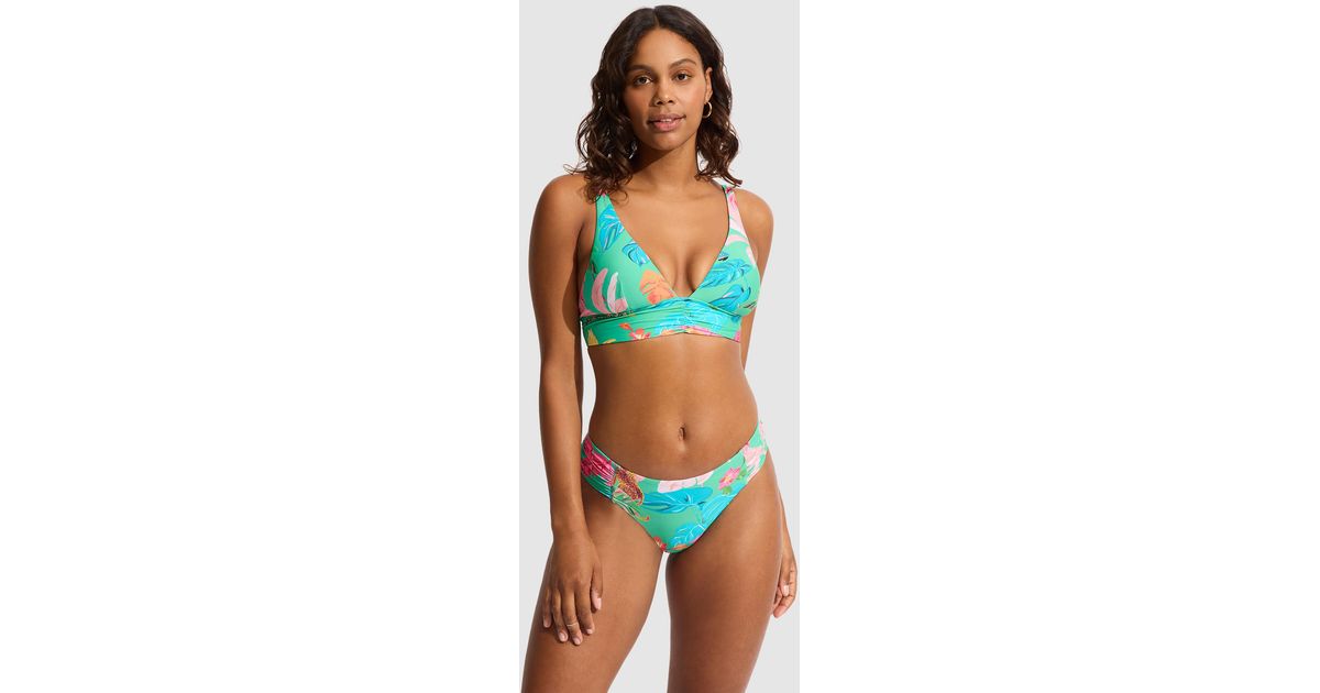 Tropica Hipster Bikini Bottom - Jade – Seafolly Australia