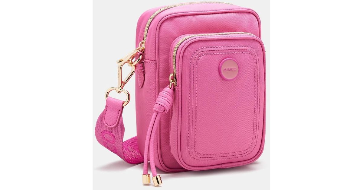 Mimco Nextalgia Phone Crossbody Bag in Pink Lyst Australia