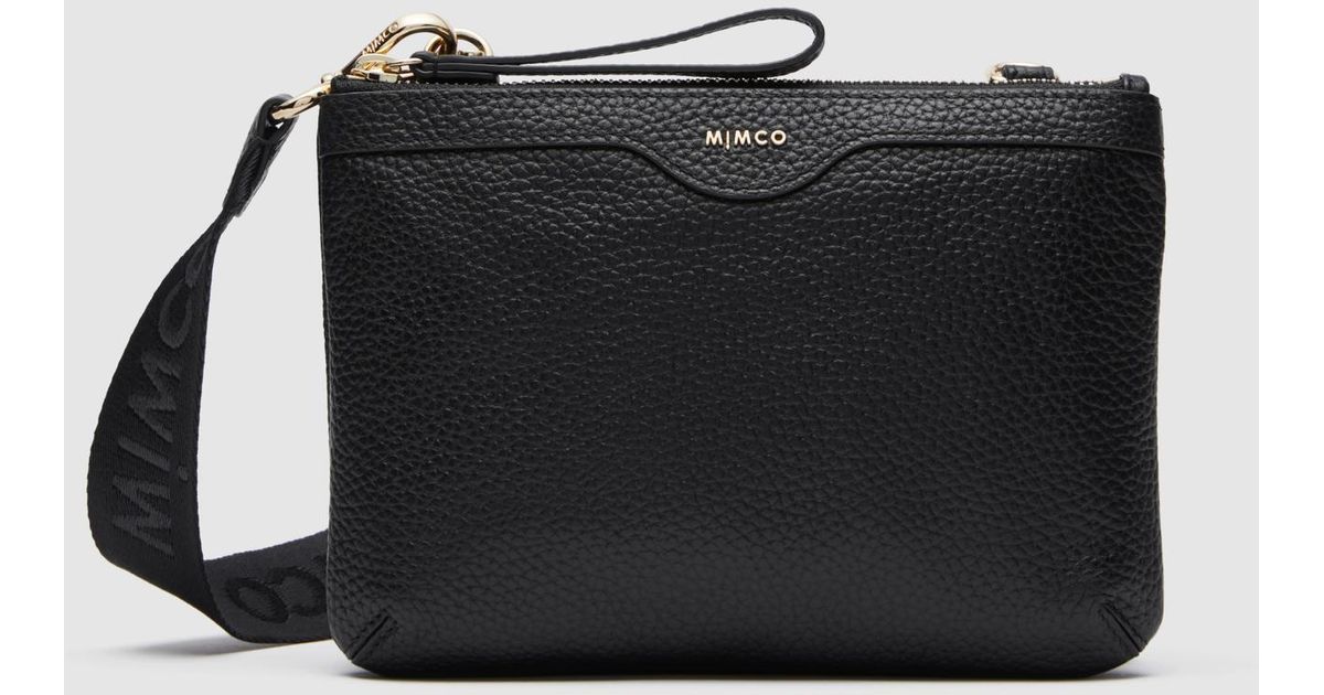 Mimco Jett Duo Crossbody Bag in Black Lyst Australia