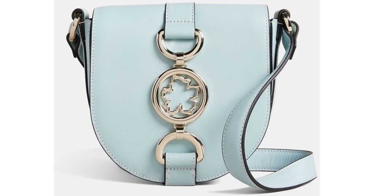 Ted Baker Kensina Magnolia Detail Mini Cross Body in Blue Lyst Australia