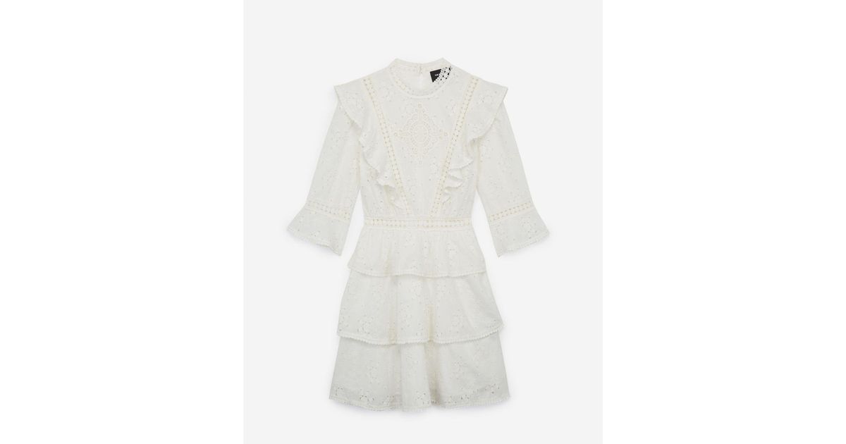 the kooples white lace dress