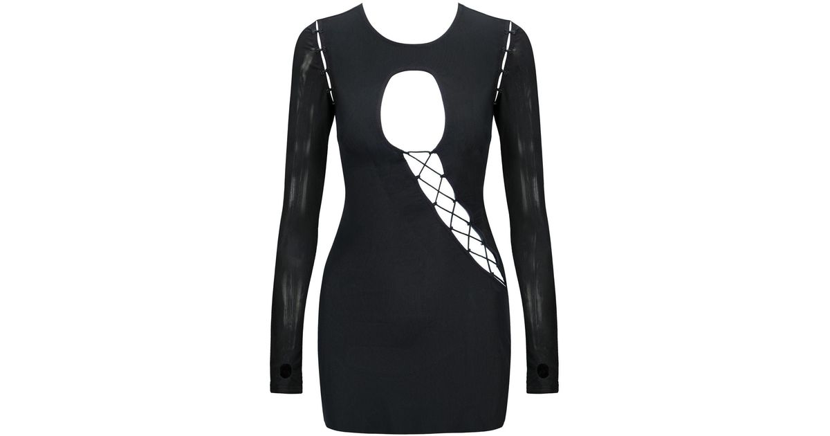 The Kript Famke Dress in Black | Lyst UK