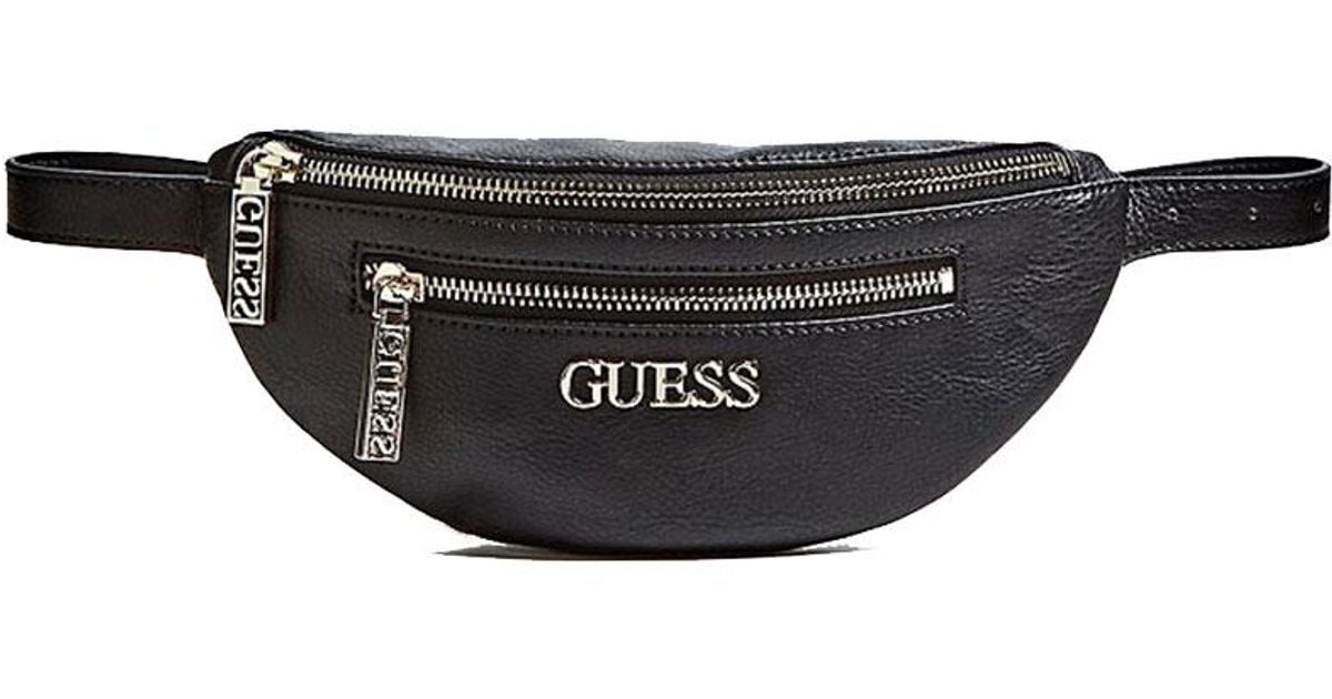 Guess Manhattan Belt Bag Zwart in Black Lyst