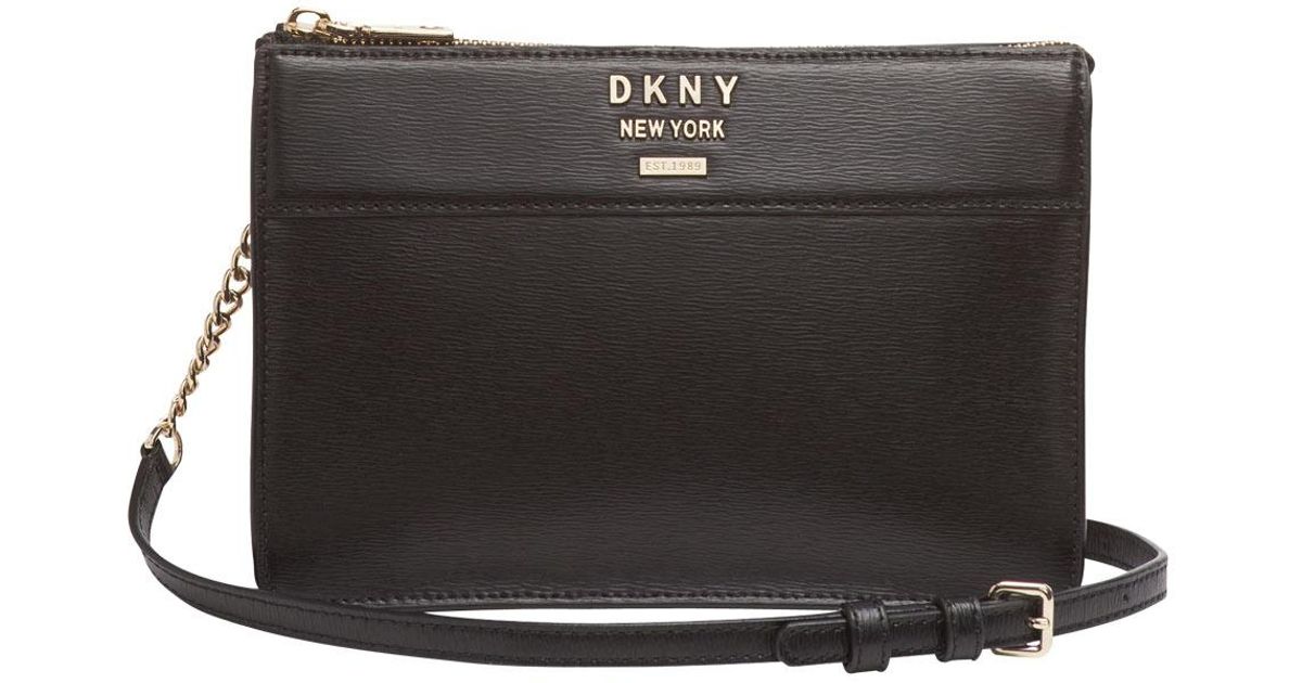 dkny top zip crossbody bag