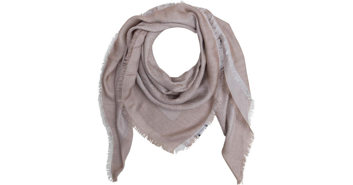 Guess Scarf in Beige (Natural) - Lyst