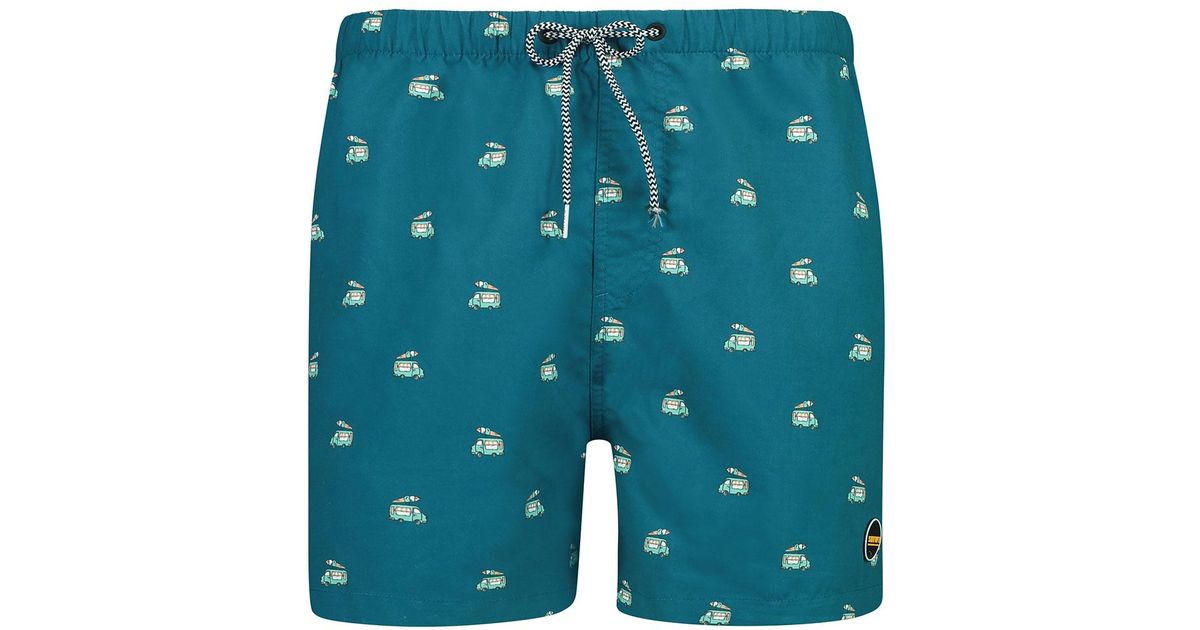 ice cream truck swim trunks