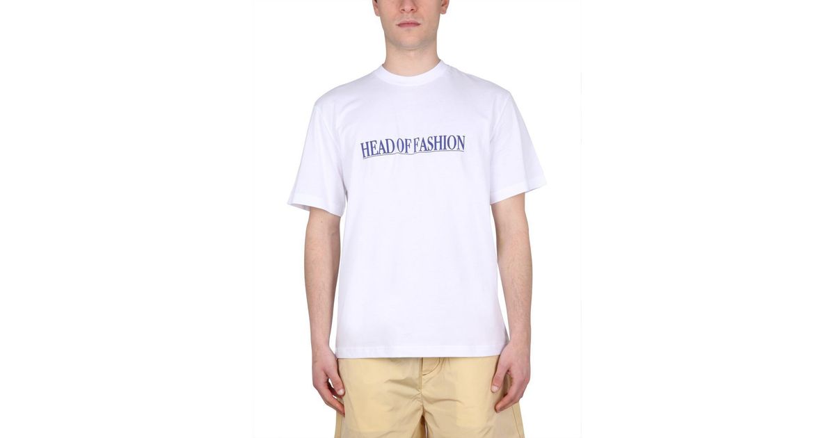 Tシャツ・カットソー SUNNEI HEAD OF FASHION T-SHIRT (MRTWXJER054_JER012WHITE) Sunnei Head Of Fashion T-Shirt in White for Men | Lyst