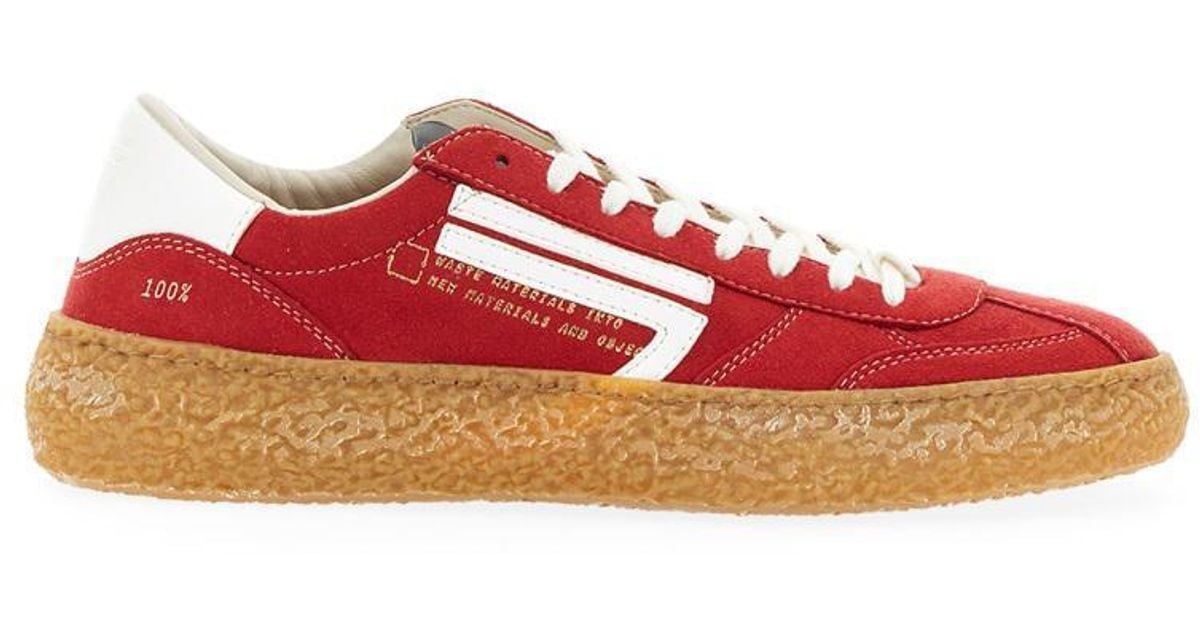 スニーカー PURAAI FW22 UVETTA SNEAKER (UVETTA_RED) PURAAI Uvetta Sneaker in Red | Lyst