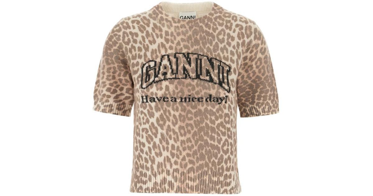 Ganni Beige Knitted main image 1