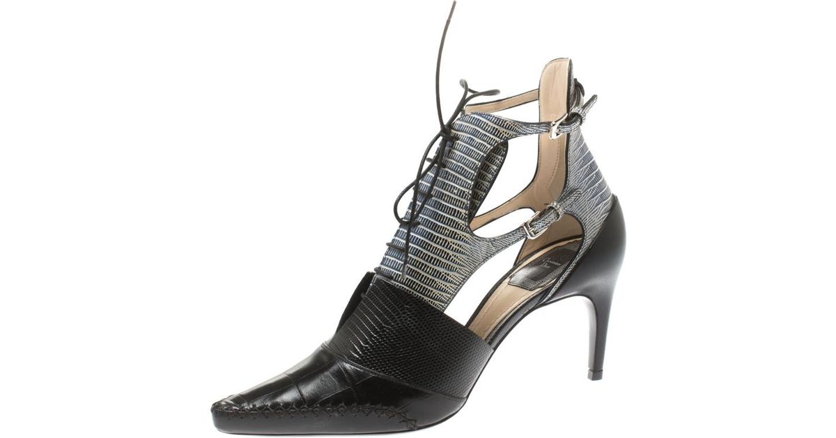 dior lace boots