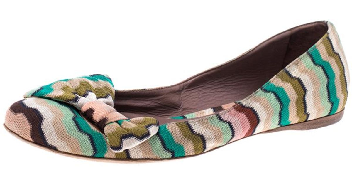 multicolor ballet flats