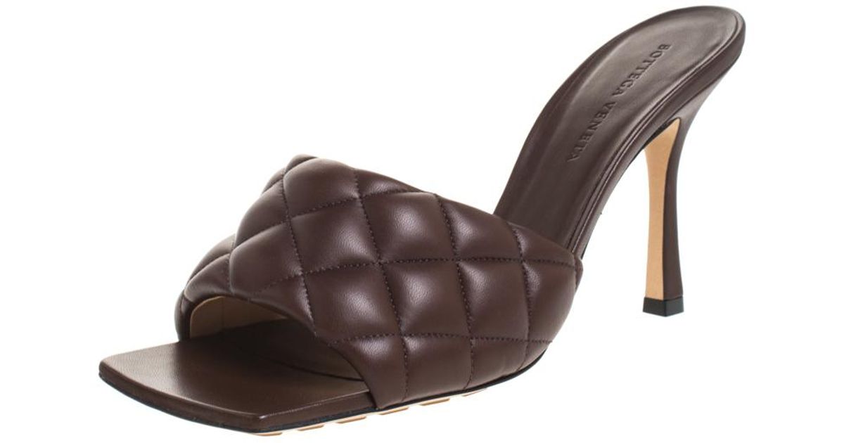 bottega veneta stack mules