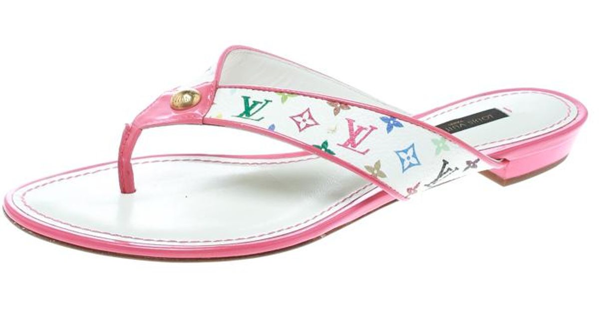 louis vuitton multicolor sandals