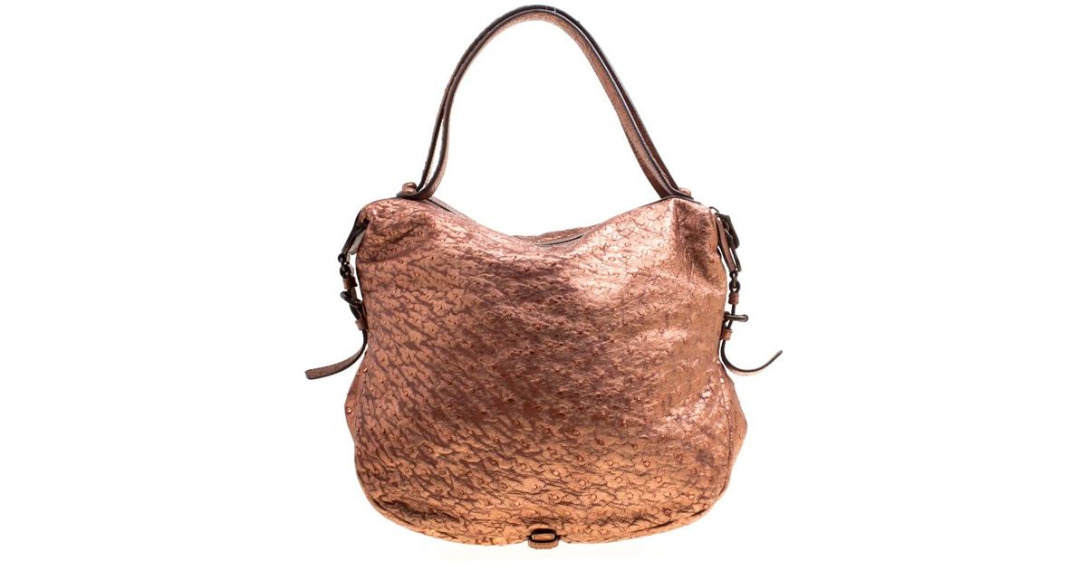 bottega veneta ostrich bag