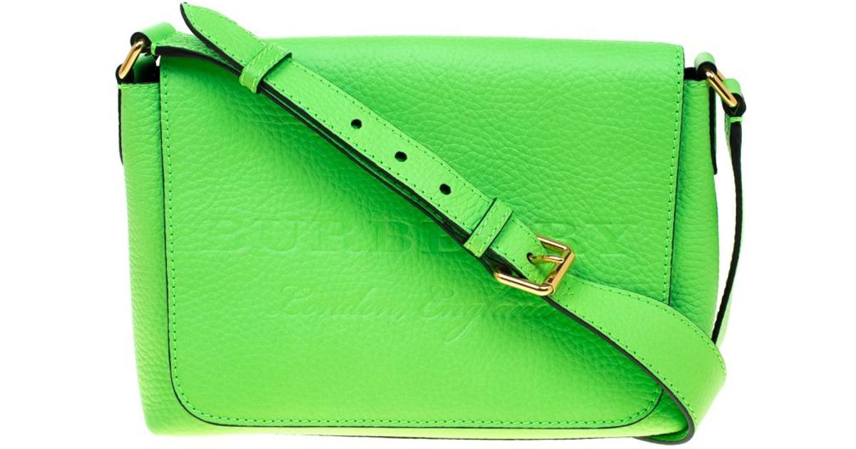 neon green bag