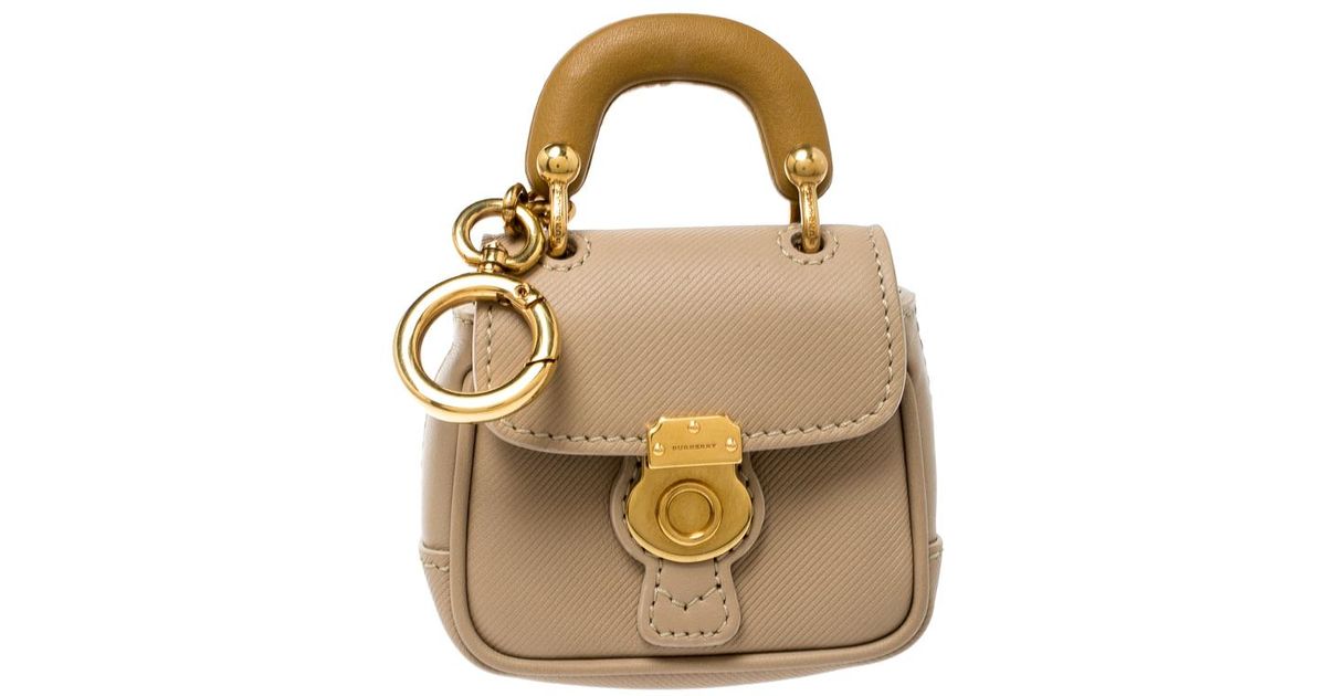 burberry purse charm