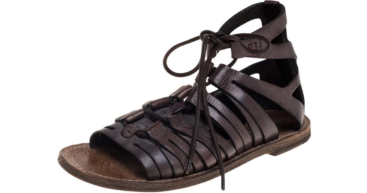 dolce and gabbana gladiator sandals