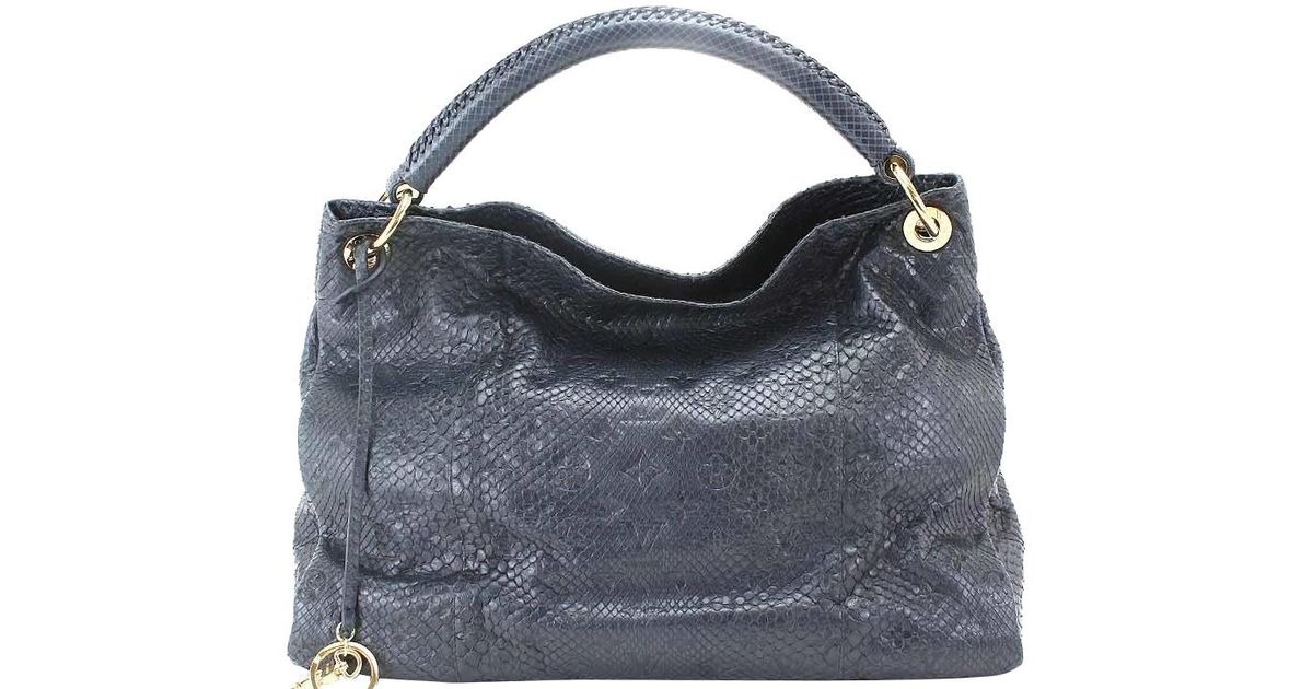 louis vuitton artsy navy blue