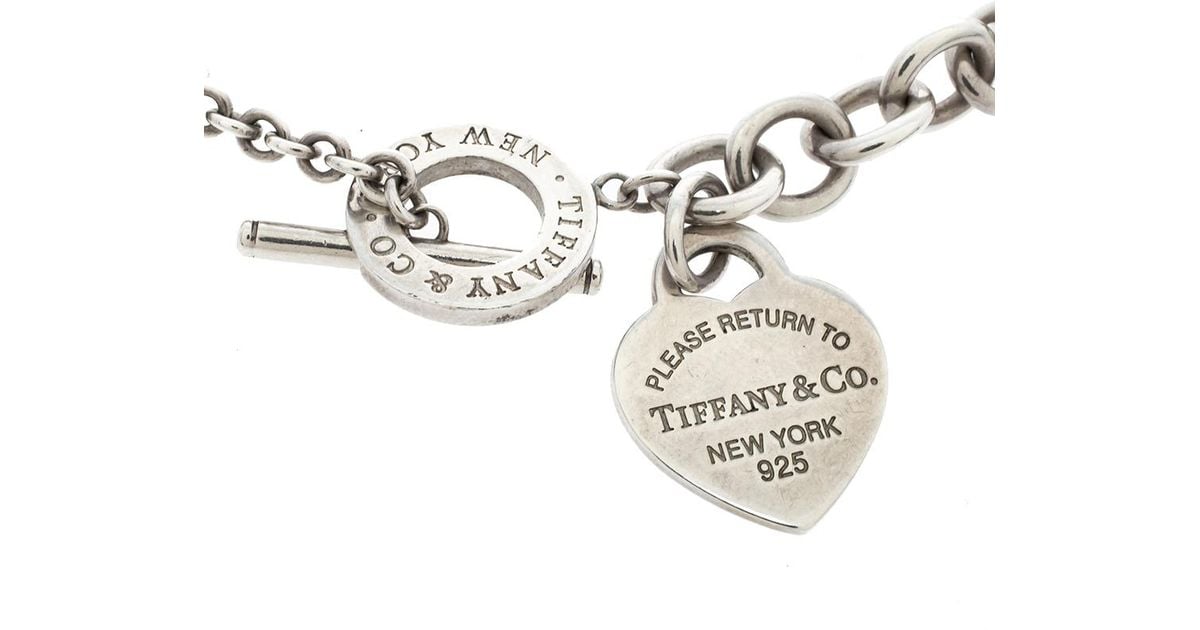 tiffany & co toggle necklace