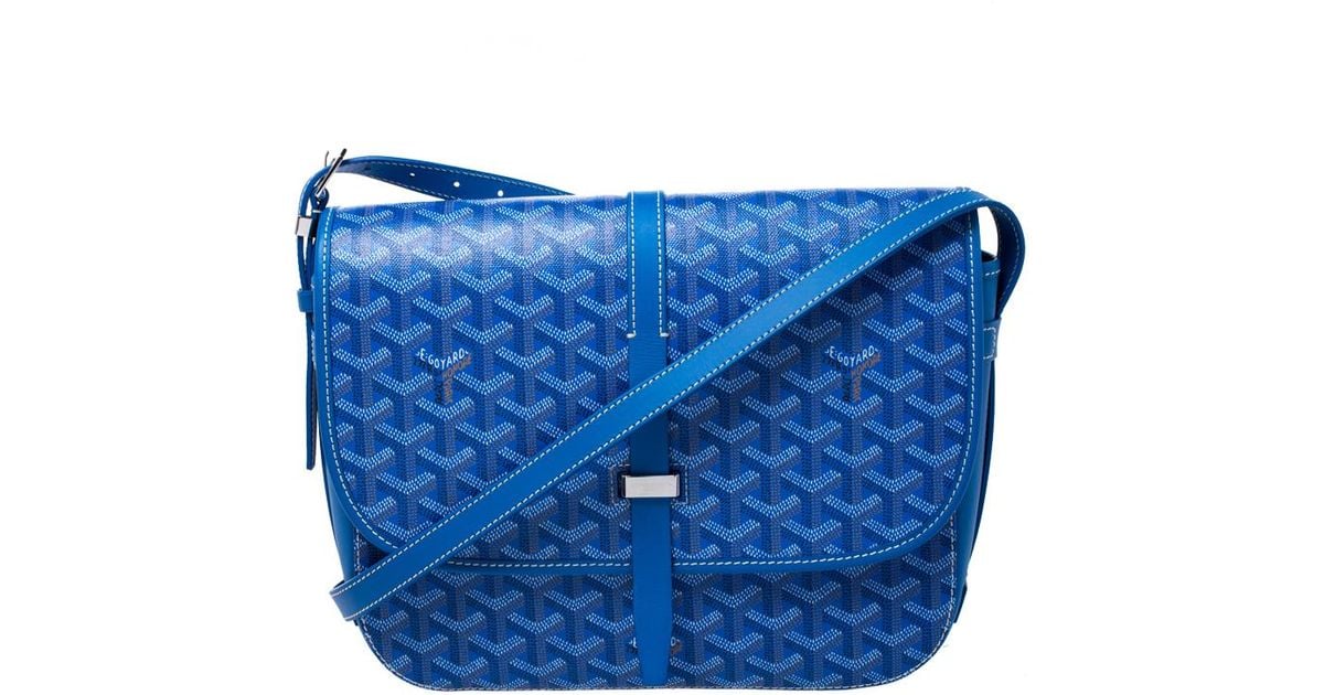 goyard purse blue
