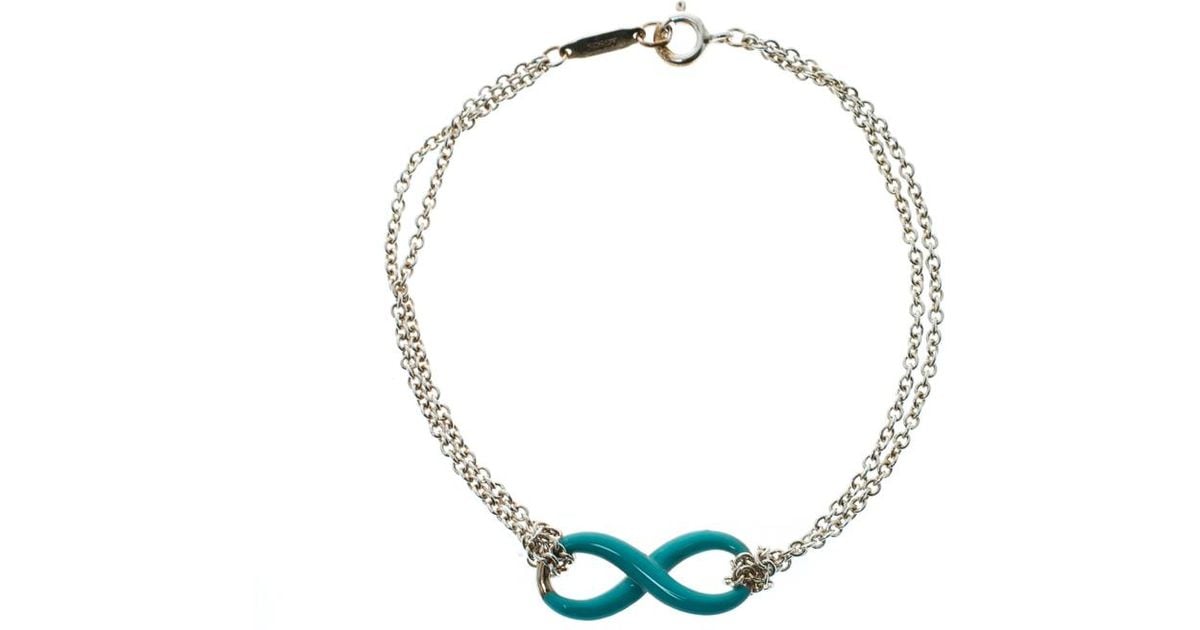 tiffany blue infinity bracelet