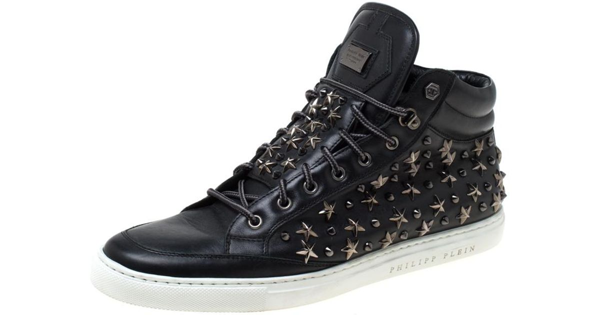 philipp plein studded sneakers