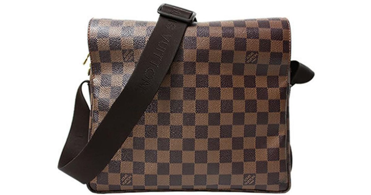louis vuitton checkered messenger bag