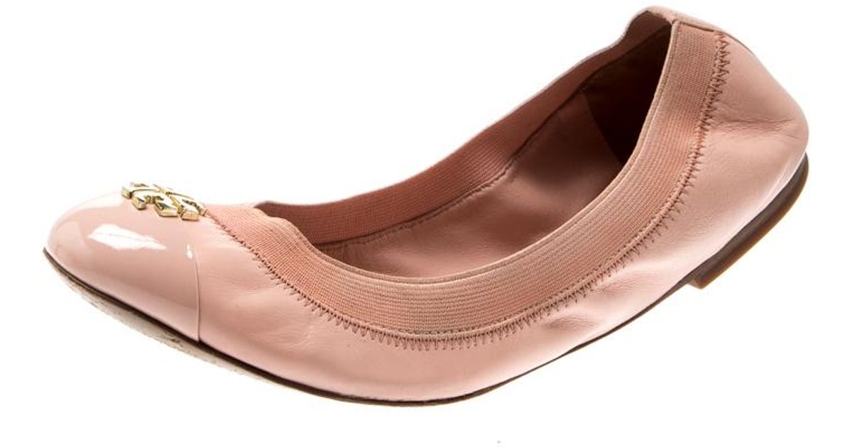 tory burch fuchsia flats