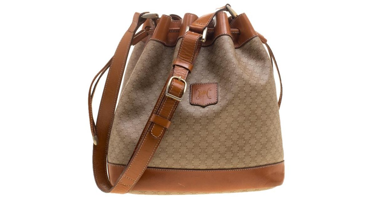 celine vintage bucket bag