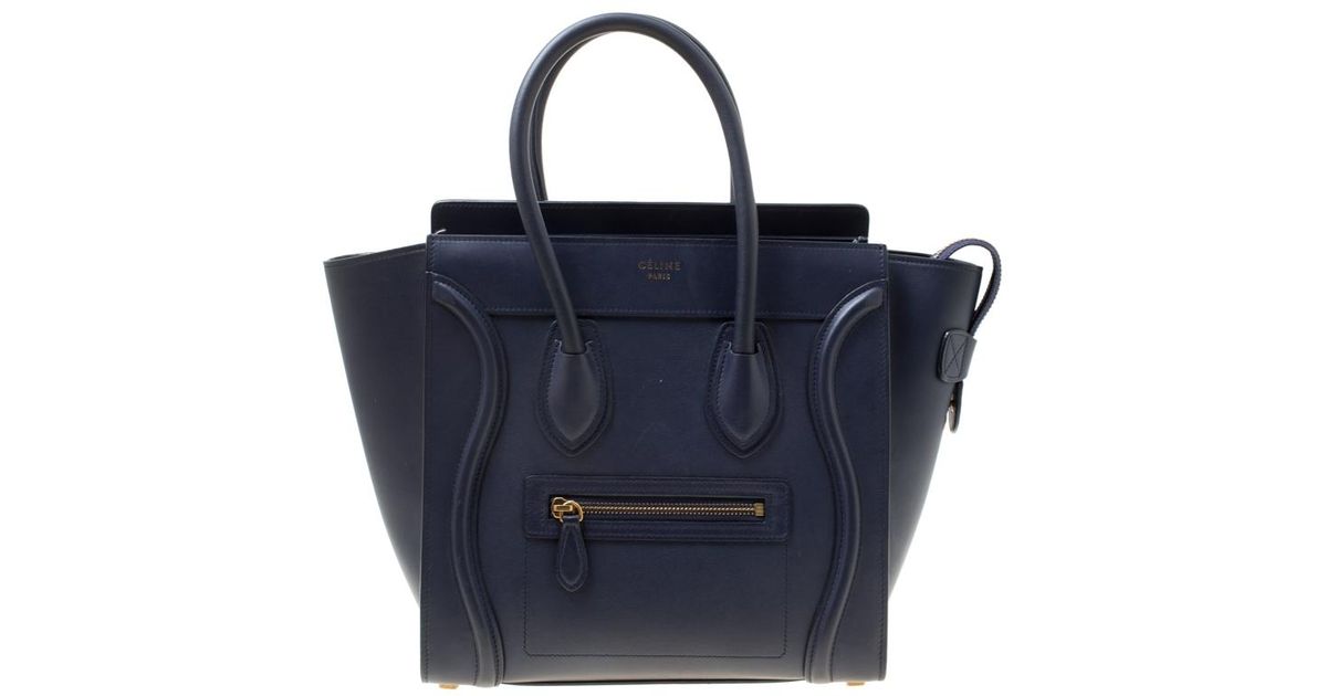 navy blue celine bag