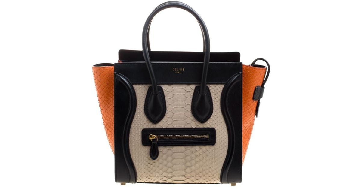 celine micro tricolor