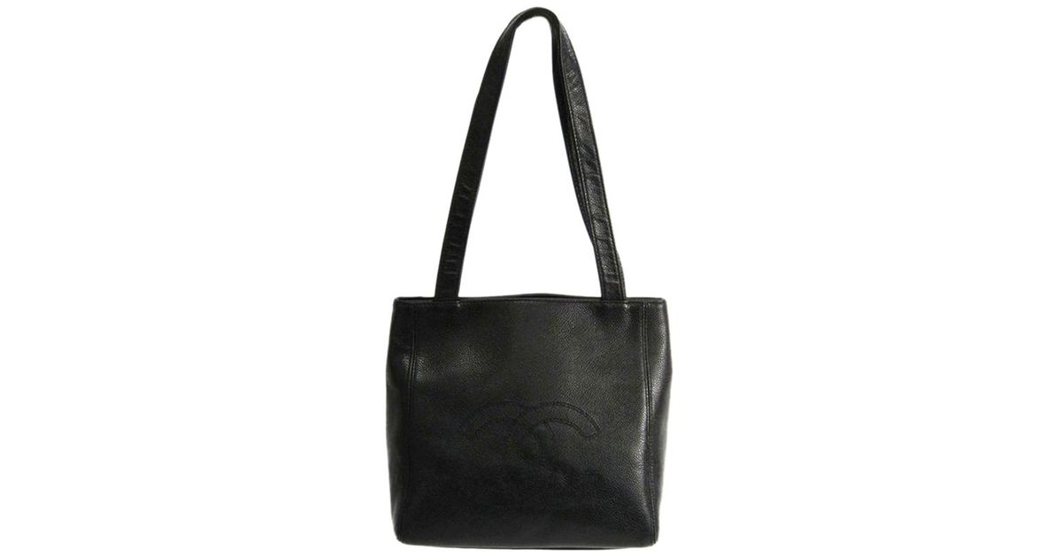chanel caviar shoulder bag