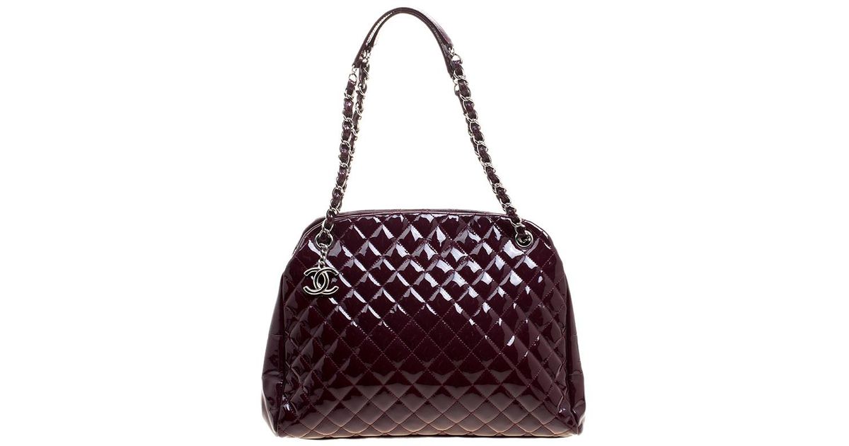 chanel just mademoiselle bowling bag