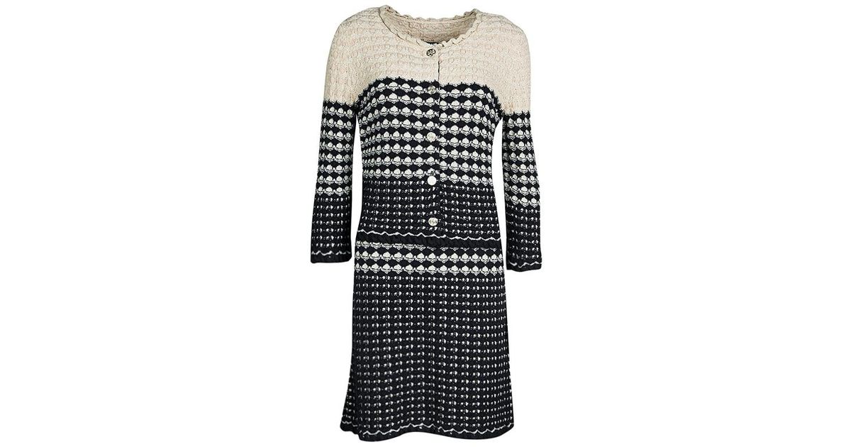 knitted dress and cardigan set