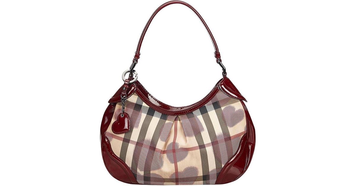 burberry nova check shoulder bag