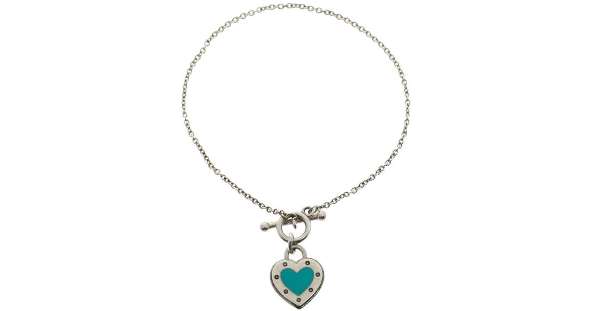 Tiffany Turquoise Heart Bracelet 