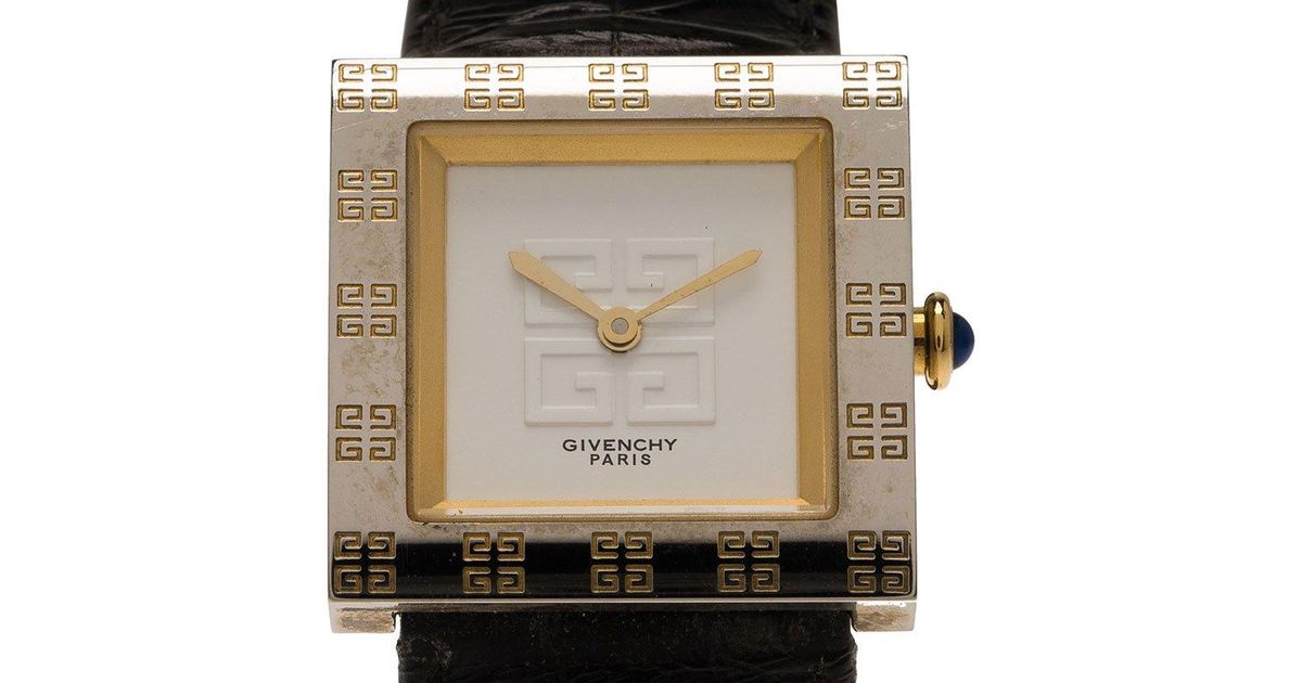 Givenchy Leather White Stainless Steel 